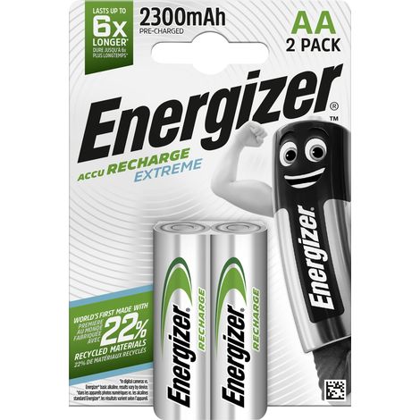 Energizer Extreme HR06 Mignon (AA)-Akku NiMH 2300 mAh 1.2 V 2 St. (1/3)