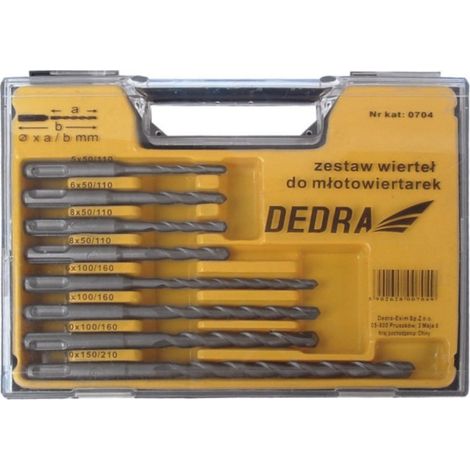 Bohrer für Bohrhammer Dedra 0704 SDS Plus Beton und Mauerwerk