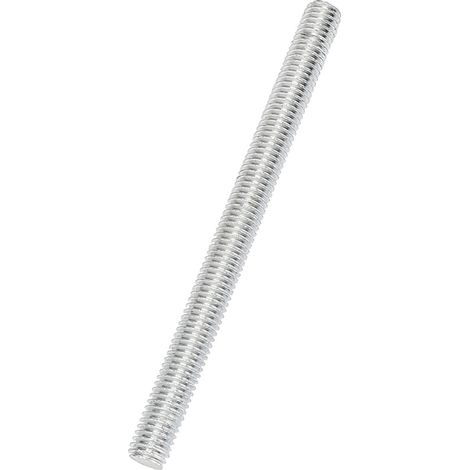 Tige filetée M8 x 100 mm en fer galvanisé, lot de 10, pour rainure coulissante 30/45 mm, travail du bois (1/4)