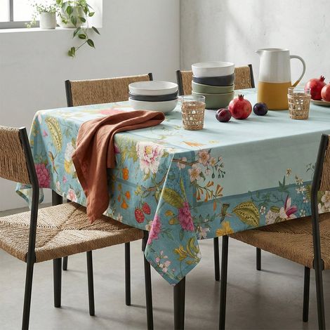 Nappe hydrofuge design floral pour table Esotic (1/3)