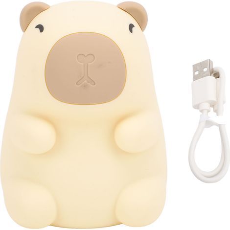 Capybara Night Light, Color Changing, Rechargeable RGB Animal Nursery Lamp, Birthday Gift for Boys and Girls (1/5)