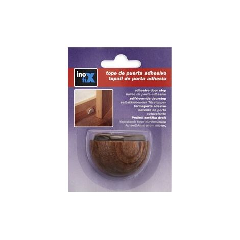 Butée Bois Adhésive Sapelli Protection Murale Bois Adhésive - Inofix (1/2)