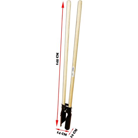 Sifer verstärkter Lochgräber mit Holzgriff SI91353