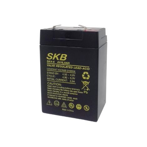SK4 - 6,0 - BATTERIA AL PIOMBO SKB 4V 6AH