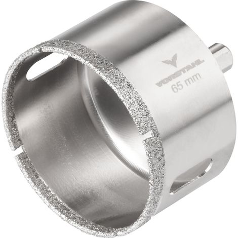 Scie cloche diamantée pour carreaux de porcelaine et de béton 53 mm Vorstahl (1/5)
