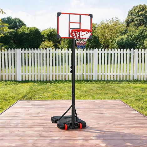 Panier de basket réglable de 178 à 208 cm 75 x 56 x 240 cm (1/5)
