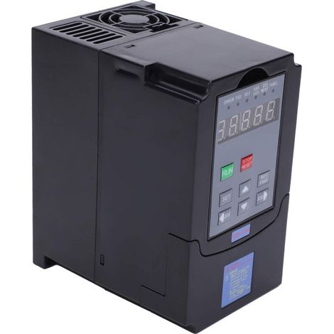2.2 kW inverter, variable speed drive, frequency converter, single-phase/three-phase input AC 180-250 V, three-phase output AC 220 V, for industrial use, inverter (1/5)