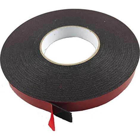 Ruban en mousse isolant thermique – Type résistant à la chaleur – Longueur 15 m, Largeur 20 mm, Épaisseur 2 mm – Résiste à des températures allant jusqu'à 80 °C (1/2)