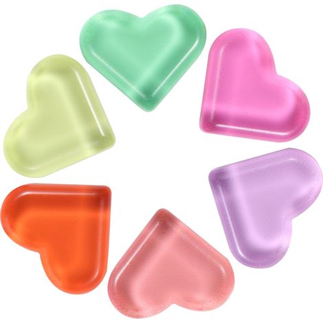Aimants Décoration Cœur Cristal en Verre Pièces Réfrigérateur de 15 (1/5)