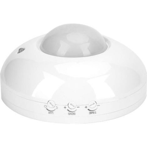 détecteur mouvement infrarouge, interrupteur d'ampoule de détecteur de capteur infrarouge de plafond de mouvement de mouvement de corps (1/5)