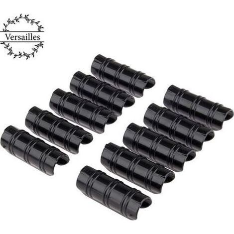 Clips de serre, 20pcs 20mm Versailles Clips de tuyau pour fixer les couvertures aux serres de jardin, films, plantes (1/4)