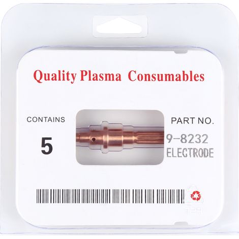 Beyamis Lot de 5 consommables pour torche de découpe plasma Thermal Dynamics 9-8232 : électrode SL60-100 (1/5)