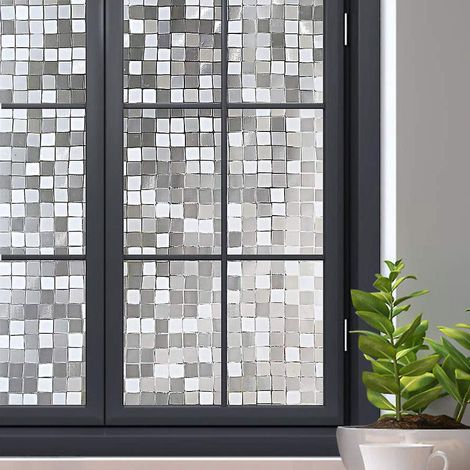 Window Stickers Window Film Privacy Window Film For Decoration Bathroom Home Office Kitchen 45x100 Cm (1/5)