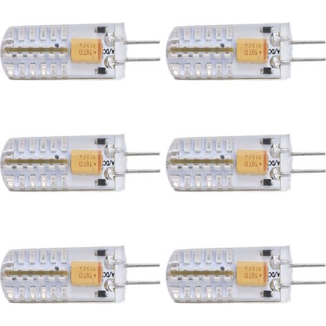 Lot de 6 ampoules LED vertes 12V, faciles à installer et à diffuser une lumière uniforme, idéales pour les fêtes et la maison. (1/5)