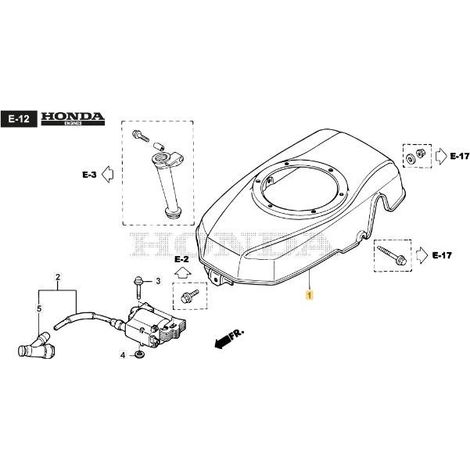 CONVOGLIATORE VENTOLA MOTORE ORIGINALE STIGA - 118552101/0