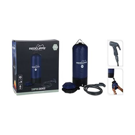 Douche Camping 11l Portable, Solaire, 11 Litres - Redcliffs