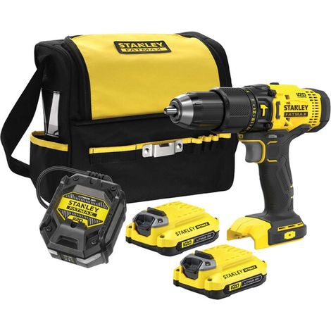 Stanley - 18V Akku-Schlagbohrmaschine, 2x 1,5 Ah Li-Ion Akku, Ladegerät SFMCD711C2S-QW (1/3)