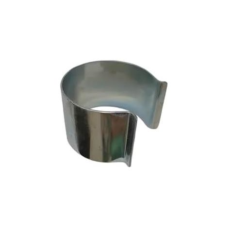 Lot 20 Clips Diamètre 32mm pour Serre de Jardin - Fixation Métal en Revêtement Zinc pour Serres Tunnel avec Tubes ou Arceaux 32mm - Accessoire pour Bâche de Serres de Cultures et Semis (1/4)