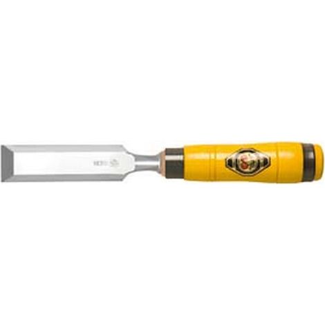 Cincel de carpintero Kirschen No. 1205 con mango de haya blanca 28 mm -1205028