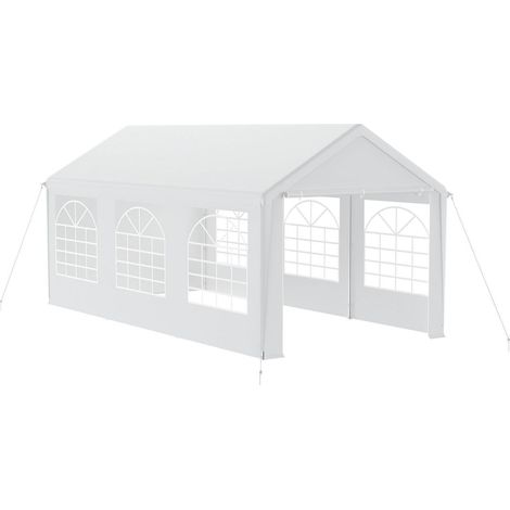 Party-Pavillon 3x6m mit 4 Seitenwänden, wasserdicht, stabil, Sonnenschutz (1/5)