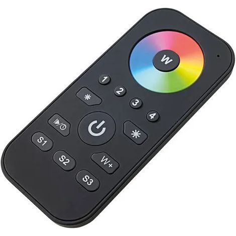 Mando a distancia sigor luxigent 4 canales control RGB blanco