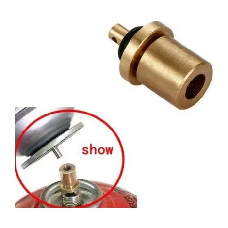 Adaptateur pour bouteille de gaz de réchaud de camping, adaptateur pour bouteille de propane, adaptateur standard américain, tête de conversion pour brûleur à gaz, équipement de camping, réchauds de c (1/5)