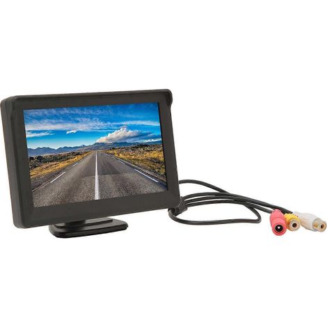 Moniteur de caméra de recul HD 720p de 5 pouces pour camions, remorques, camping-cars et pick-ups