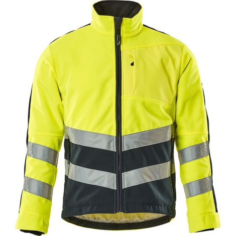 Mascot Warnschutz-Fleecejacke Sheffield 15503-259 Gr. M hi-vis gelb/schwarzblau