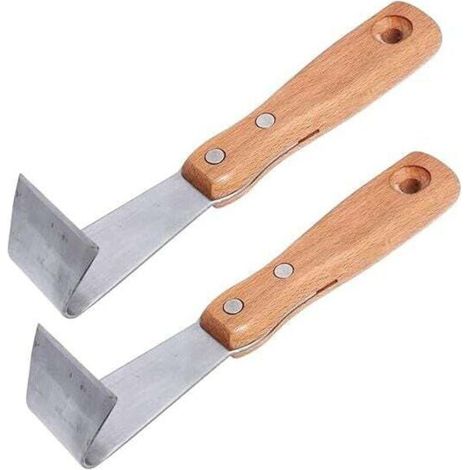 Pièces Crack Weeder Split Désherbage Outil Arbre Fruitier Écorce Grattoir Coupe Jardinage Écorce Grattoir Pelouse Jardin Outil De Jardinage