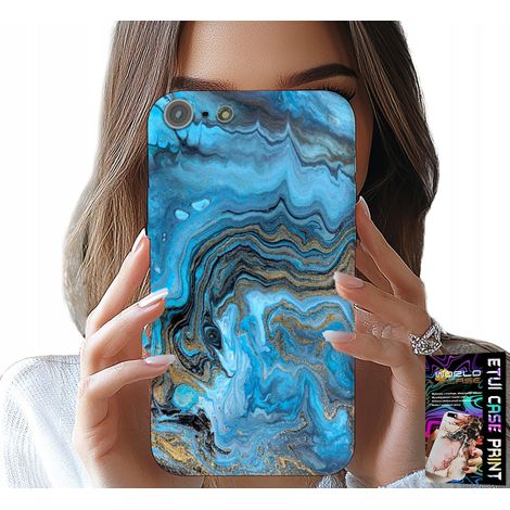Hülle für iPhone 5 / 5S / 5C – Hülle mit Marmormuster + Folie (1/5)