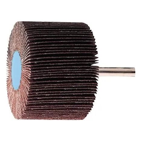 Smerinatrice a spazzola Ø25xH15mm K.80 Corindone con albero diametro 6mm PFERD