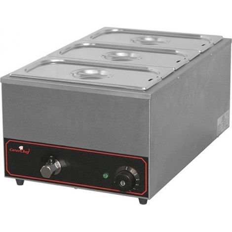 Bain marie 3 x GN 1/1 150 mm - Caterchef star