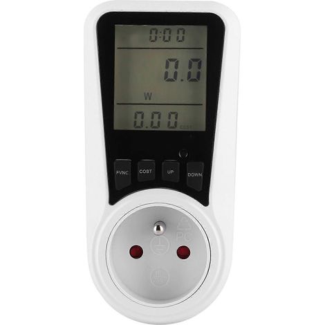 LCD-Netzspannungs- und Strommessgerät, Stecker-Stromverbrauchsmonitor, AC FR