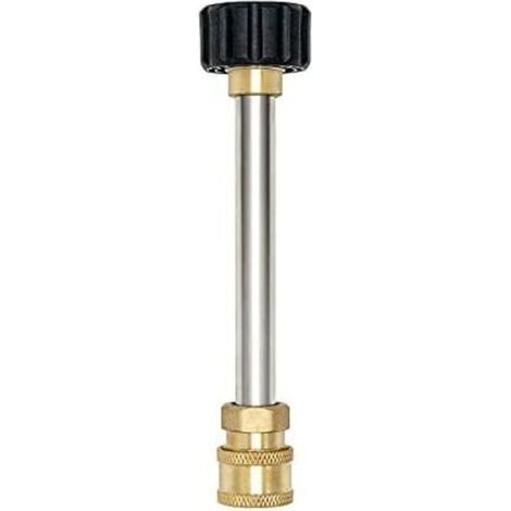 Adattatore rapido per idropulitrice ad alta pressione – Raccordo femmina in ottone da 1/4″, compatibile con pistola e lancia, confezione da 4