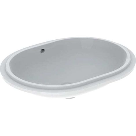 Geberit VariForm Unterbauwaschtisch elliptisch, 550x400mm, ohne (1/5)