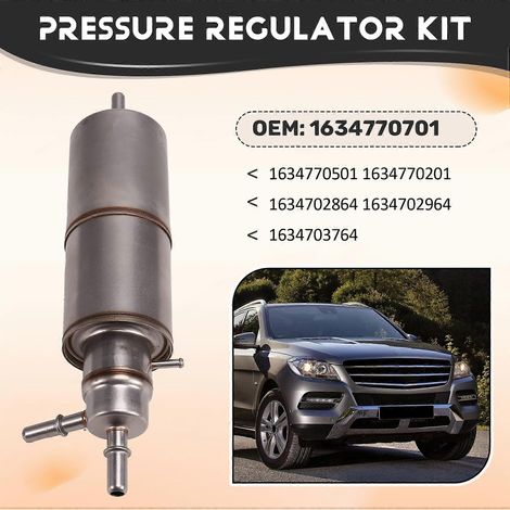Druckregler für Mercedes-Benz W163 ML320 ML430 ML55 AMG V6 V8 (1998-2005) - Teilenummern: 1634770501, 1634770201, 1634702864 (1/5)