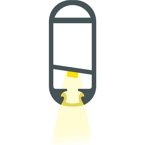 Profilé Aluminium Barre Accrochage Vêtements d'Armoires pour Ruban LED jusqu'à 12mm Aluminium 2 m Blanc translucide (1/5)