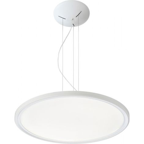 Lampada Lampadario MONETA a sospensione bianco 230V LED 36W 3000K