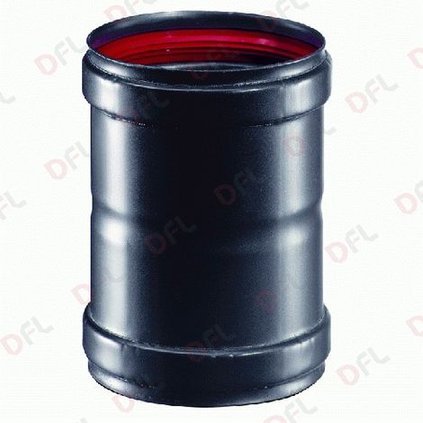 Manchon de raccordement A granulA s mA le M / M 8 cm – Accessoire de cheminée – Pour conduits de 80 mm – Installation facile – Save