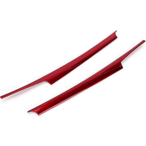 Kit de 2 baguettes décoratives latérales pour levier de vitesses central gauche (conduite à gauche) compatible avec Mercedes-Benz Classe C 07-1 (1/4)