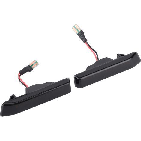 2-teilige LED-Seitenmarkierungsleuchten für BMW 3er E36 X5 E53, Stahlblitz, gelbes Signal, wasserdicht, Positionsleuchten (1/5)