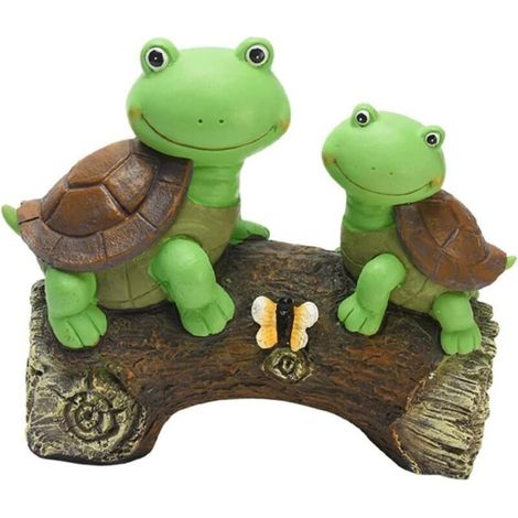 Lampes solaires Statues de jardin décoratives Statues Éclairage extéri Statues d'animaux Lampes solaires Lampes de jardin extéries Faux Éclairage extéri Escargot Pelouse Résine