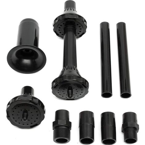 9 PièCes SéRies Petite Kit de Buse D' TêTes de Buse pour Bassin Pompe Submersible Piscine (1/5)