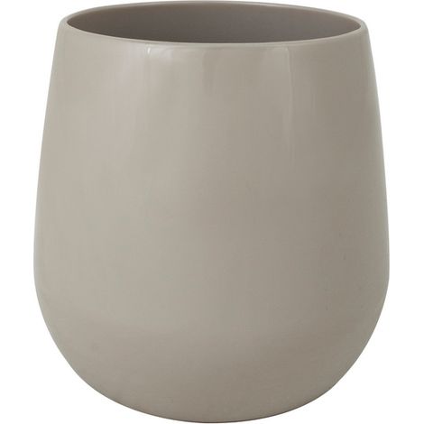 Taza de ba帽o para cepillos de dientes AWD INTERIOR Frappe 1619 beige (1/2)