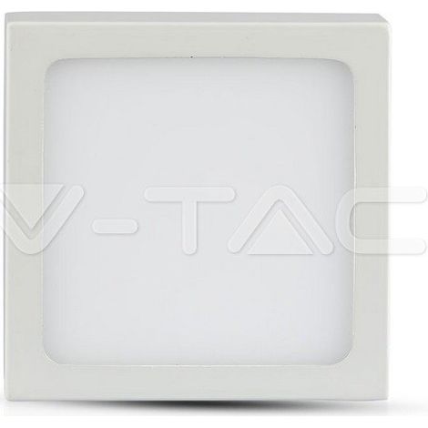 Plafoniera Pannello Led Slim Montaggio a Plafone Quadrato 140X140X24mm 12W 3000K SKU-4913 (1/5)