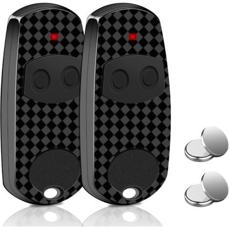FENOPLASTICATélécommande Compatible avec Came, 2 Pièces Telecommande Portail TOP432EE, 433,92 MHz 2 Canaux Compatible Top432, Top432EE(Comprend 2 Batteries Supplémentaires) (1/5)