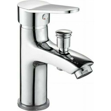 FENOPLASTICAMitigeur bain/douche monotrou chromé, monocommande. Design moderne et fonctionnel pour salle de bain.