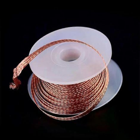 Entlötlitze, Lötzinn, 2 mm, 25 mm, 3 mm Breite, 15 m/3 m, 15 mm Länge, Entlötlitze, Draht, Anschlusskabel, Flussmittel, BGA-Reparaturwerkzeug (1/4)