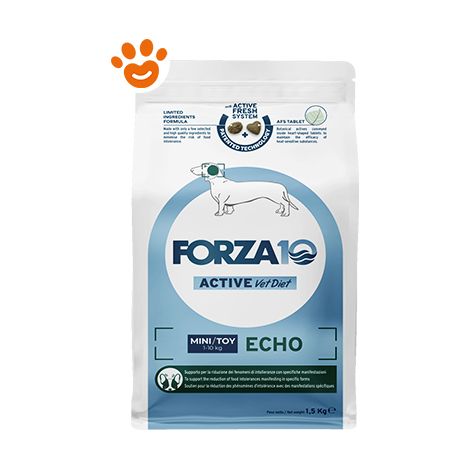 Forza10 Dog Active VetDiet Mini&Toy Echo  - Forza10 Dog Active VetDiet Mini&Toy Echo - Sacco Da 1,5 Kg