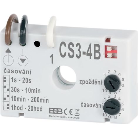 Relais temporisé EOB pour ventilateurs CS3-4B